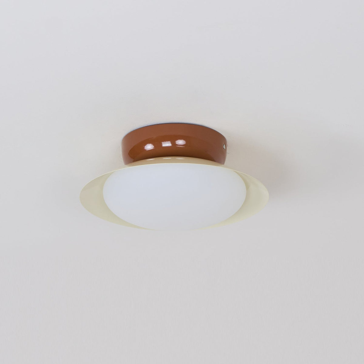 LED Ronde Plafondlamp - Natuurlijke Gloed & Discrete Elegantie