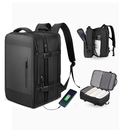 Mochila de Viagem Compacta – Leve, Dobrável e Funcional 
