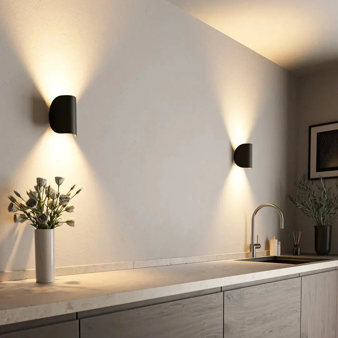 Elegant LED-vägglampa - elegant och modern belysning