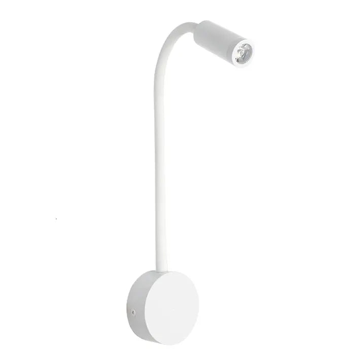 Candeeiro de parede LED flexível - Mobilidade, elegância e luz direcionada