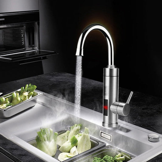 Torneira de Cozinha Elétrica – Aquecimento Instantâneo e Controlo Fácil 