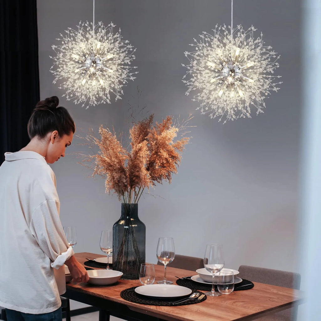 Kristallen Hanglamp – Tijdloze Elegantie En Glans 