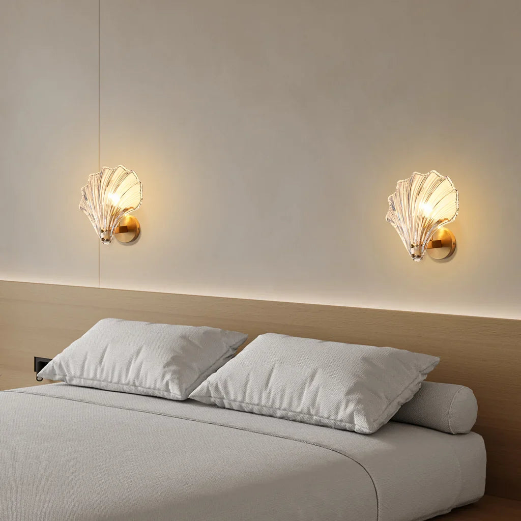 Vägglampa Snäcka – Elegant Och Marin Belysning 