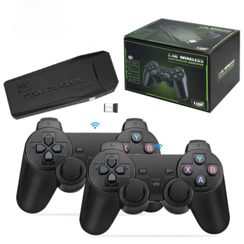 Retro Spelconsole – 4K Ervaring en Dubbele Joystick 