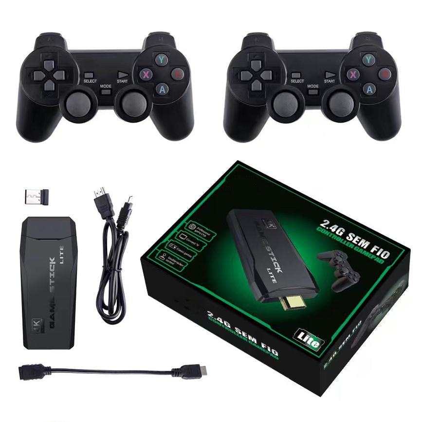 Retro Spelconsole – 4K Ervaring en Dubbele Joystick 