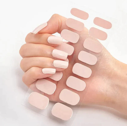 Ensemble d'ongles autocollants