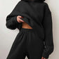 Conjunto chique de conforto de inverno