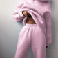 Conjunto chique de conforto de inverno