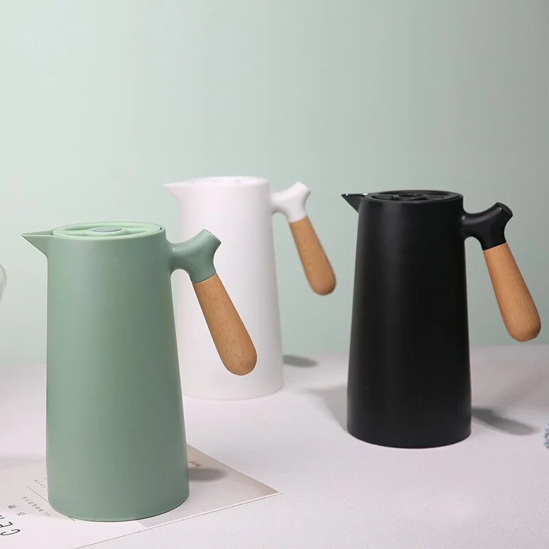 Isolerad karaff med handtag – Långvarig förvaring och chic design 