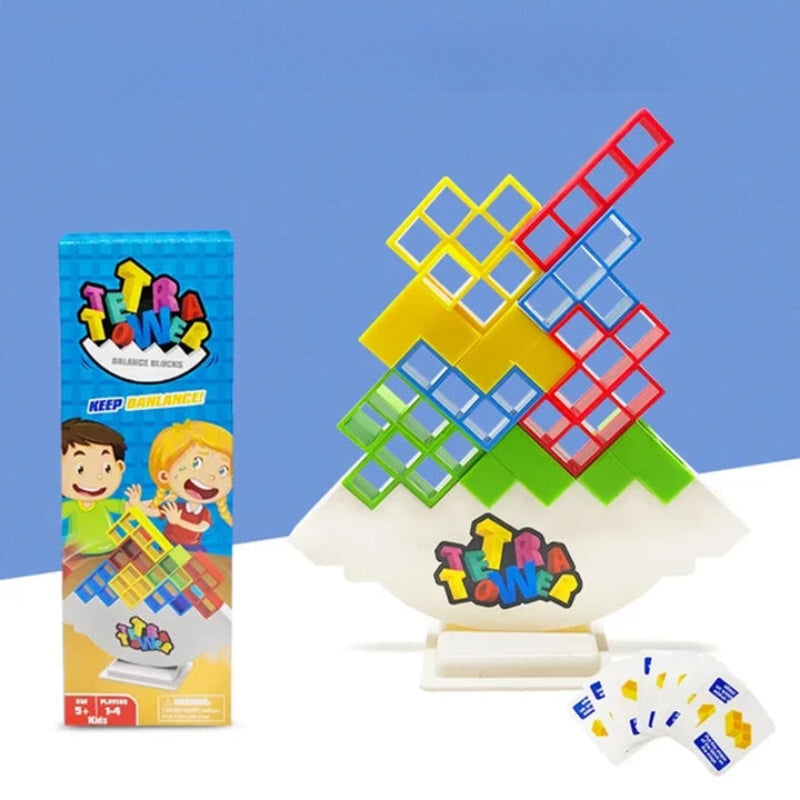 Children's and adult tower game