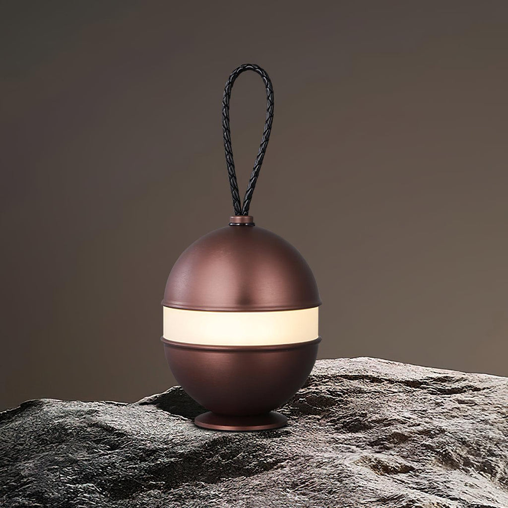 Uppladdningsbar sfärlampa - Chic design och avslappnande ljus