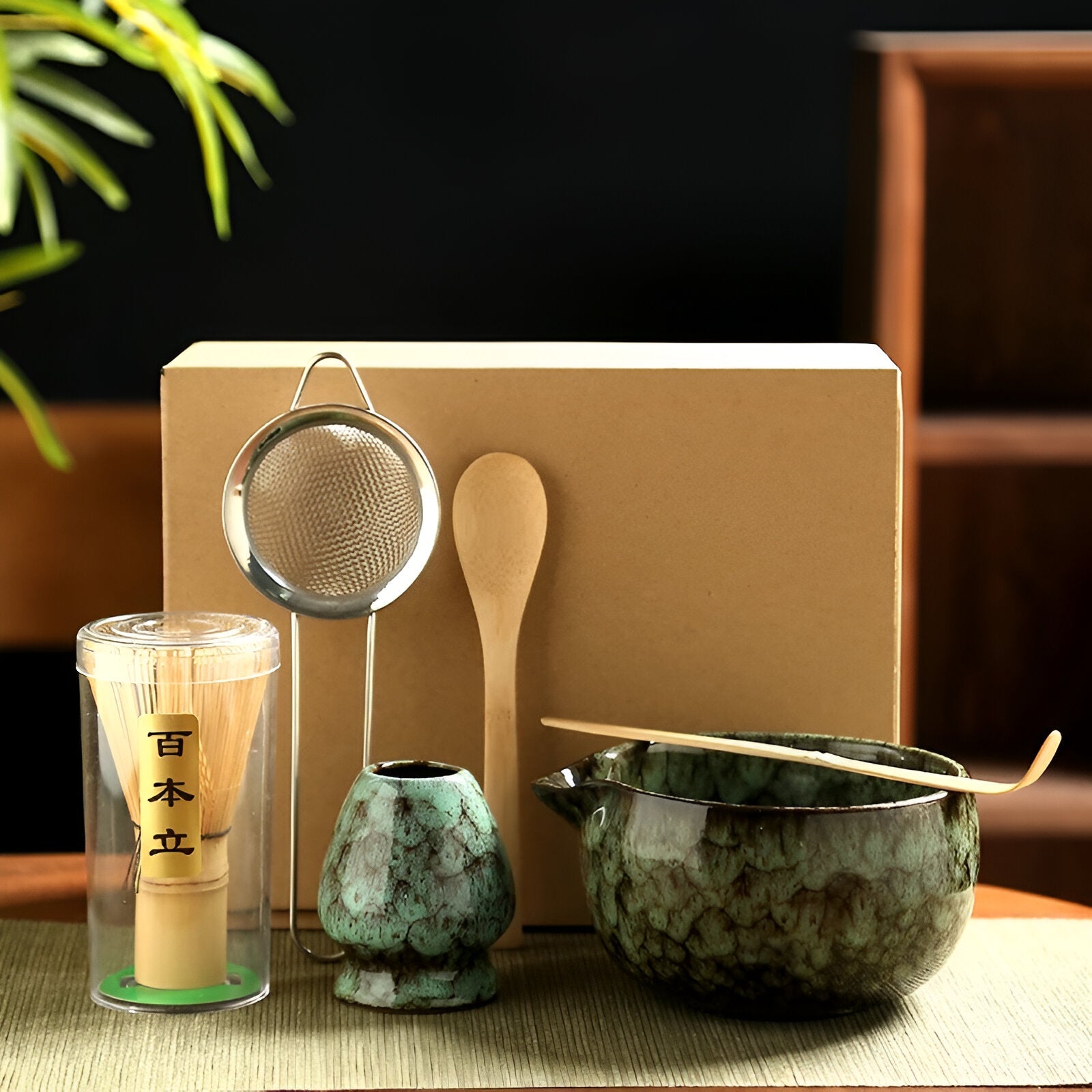 Matcha 6-delige bereidingsset - Artisanale elegantie en verfijnde smaak