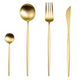Conjunto de Talheres 24 Peças – Acabamento Chic Para Mesa Refinada 