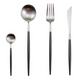 Conjunto de Talheres 24 Peças – Acabamento Chic Para Mesa Refinada 