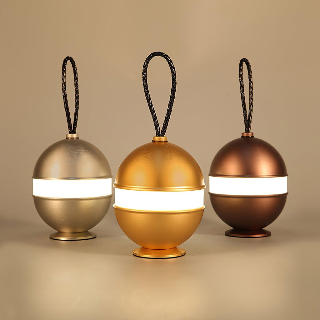 Uppladdningsbar sfärlampa - Chic design och avslappnande ljus