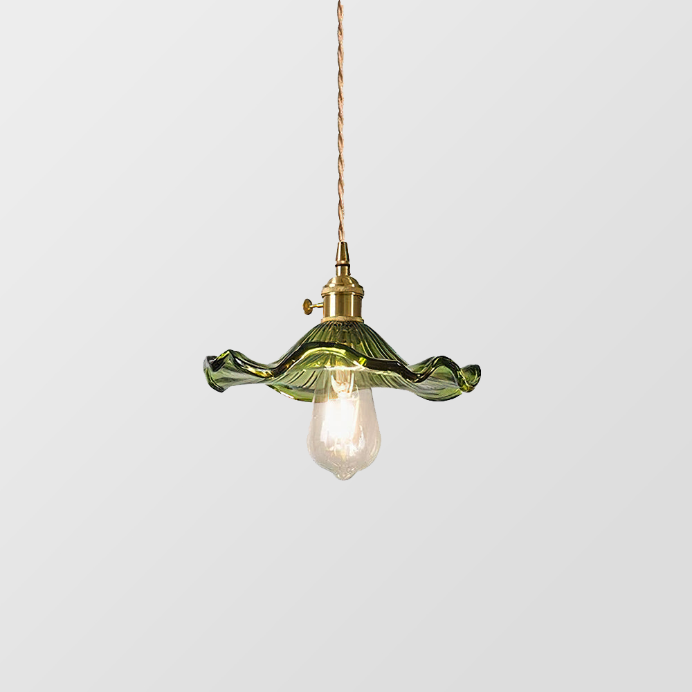 Lâmpada Flor Suspensa – Charme Natural e Espírito Terno 