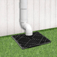 Condotto di drenaggio dell'acqua piovana – Drenaggio efficace e discreto 