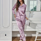 Sandra | Pajama Strălucitor – Eleganță Nocturnă și Atins Delicat 