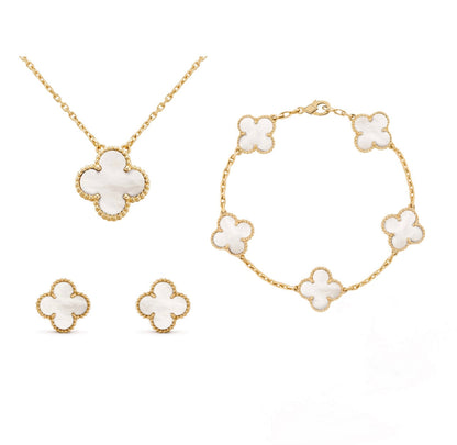 Sieradenset – Gouden Elegant In RVS 