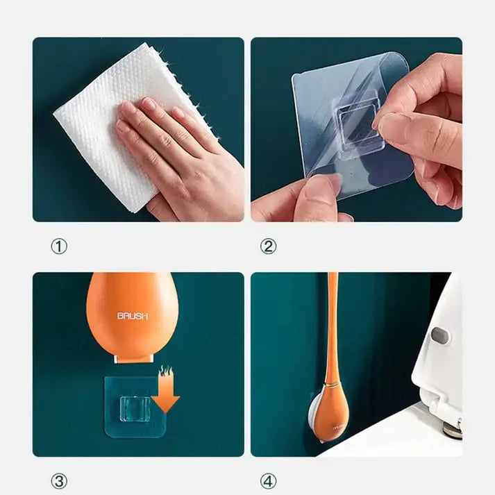 Smartbrush - Elegáns és higiénikus szilikon WC kefe