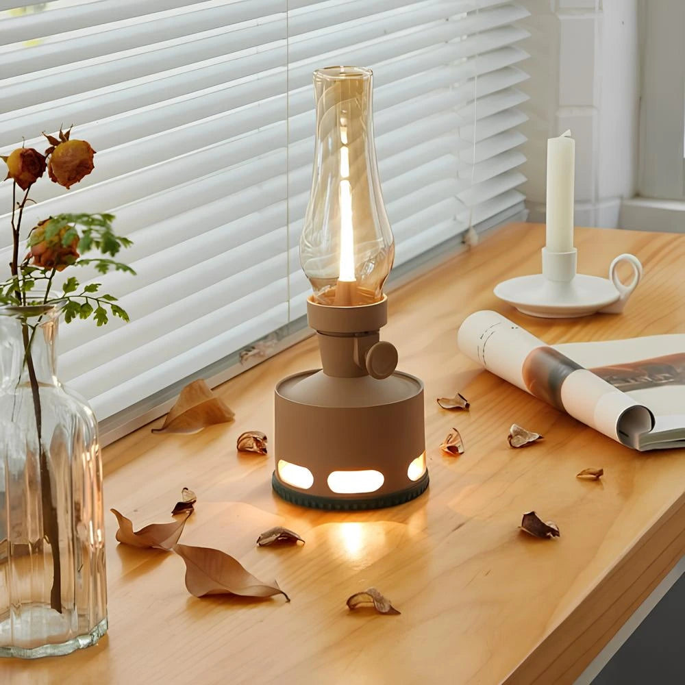Retro LED-lanterne – Elegant dekorativ belysning 