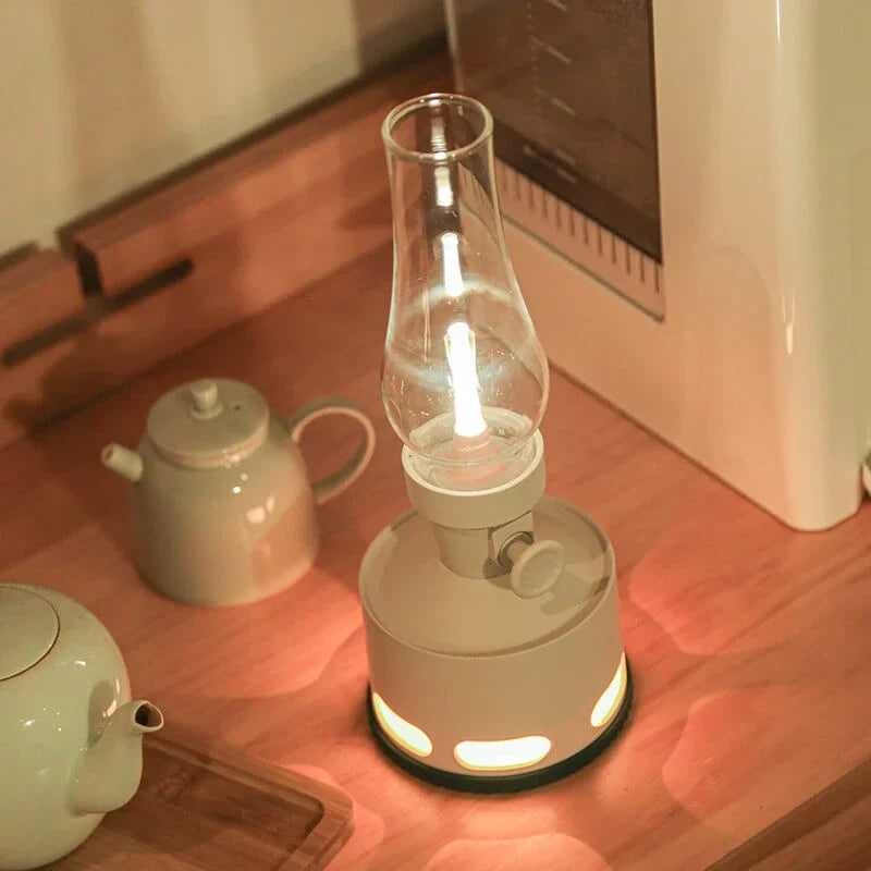 Retro LED-lanterne – Elegant dekorativ belysning 