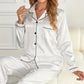 Sandra | Pajama Strălucitor – Eleganță Nocturnă și Atins Delicat 