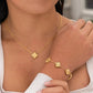 Sieradenset – Gouden Elegant In RVS 