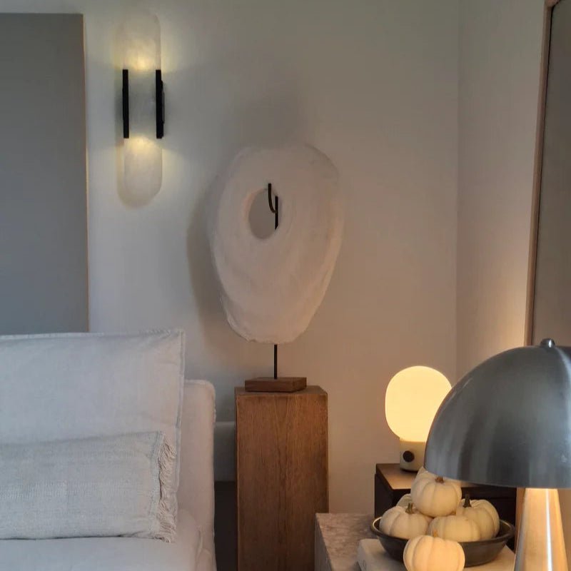 Czarna i Złota Lampa Ścienna LED – Nowoczesna Elegancja i Stylowy Design 