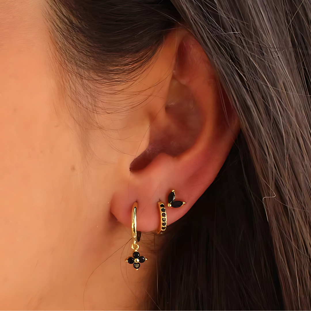 Ensemble Boucles Et Piercings – Polyvalence Et Brillance Subtile