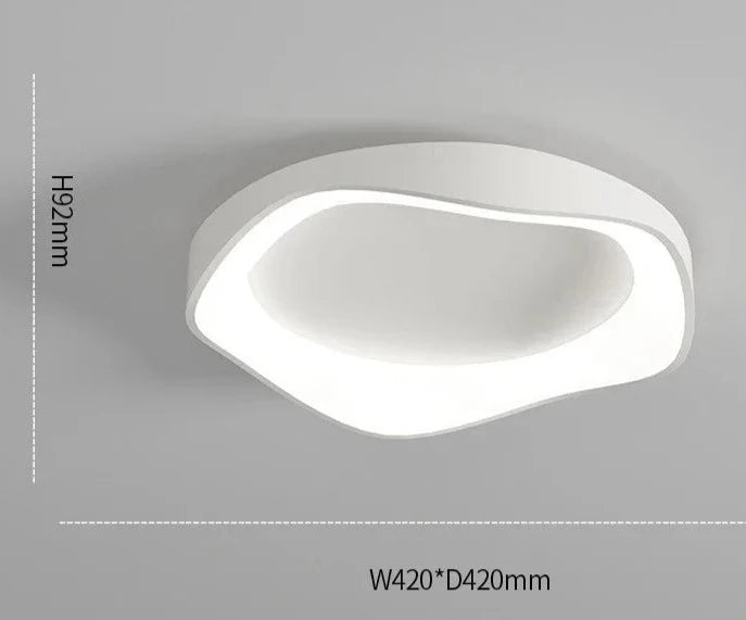 Plafonier LED Asimetric - Tendință și Eleganță 