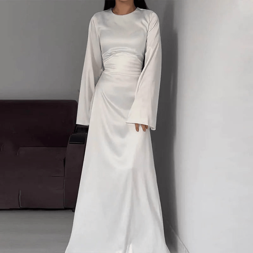 Gracia | Elegant Lang Kjole – Perfekt Til Alle Anledninger 