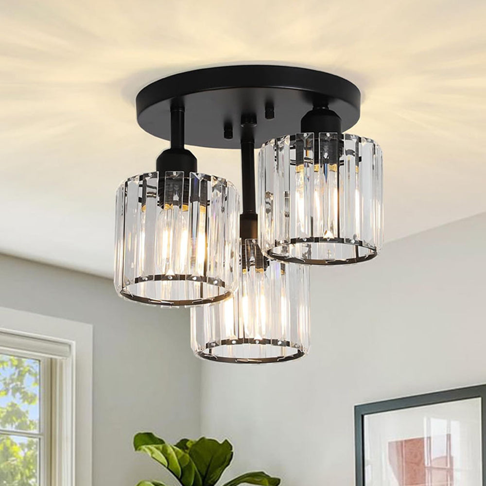 Semi-infelt taklampe – moderne eleganse og raffinert glans 
