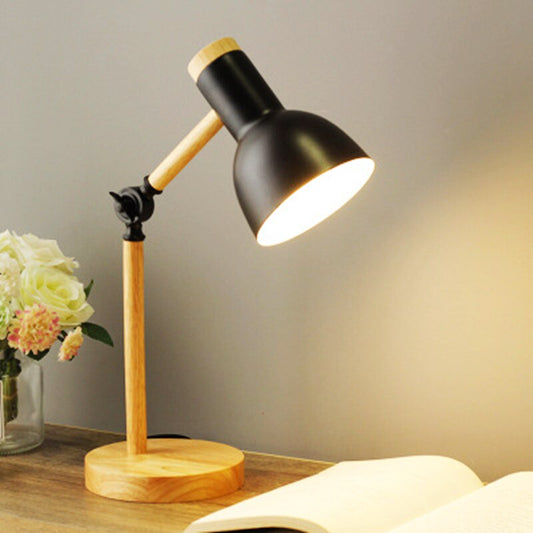 Lâmpada de Secretária LED – Estilo Natural e Design Nórdico 