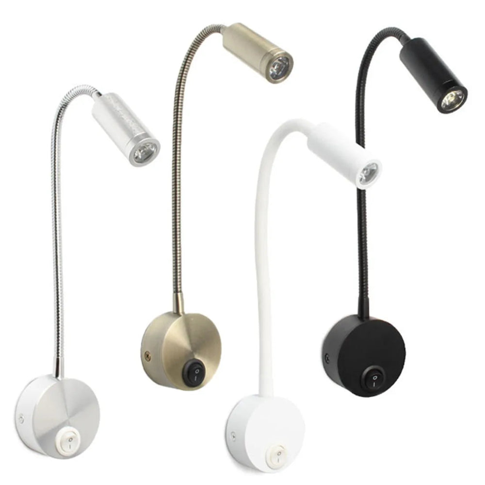 Fleksibel LED-vegglampe - mobilitet, eleganse og målrettet lys