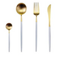 Conjunto de Talheres 24 Peças – Acabamento Chic Para Mesa Refinada 