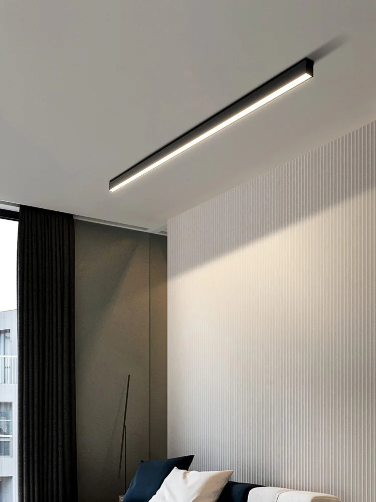 Minimalistisk LED Loftlampe - Skandinavisk Design 