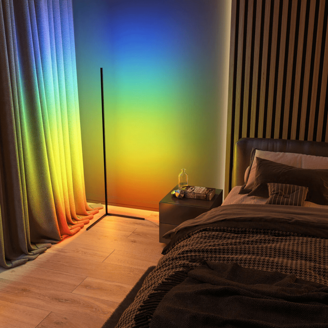 Corner mood lamp - Éclat Multicolore & Atmosphère Moderne
