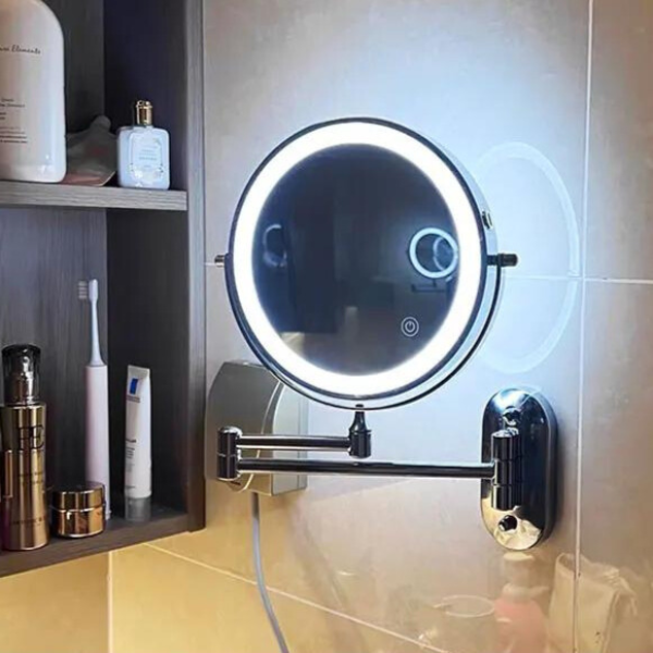 Sminkspegel – LED-belysning, Förstorande effekt och trådlös 