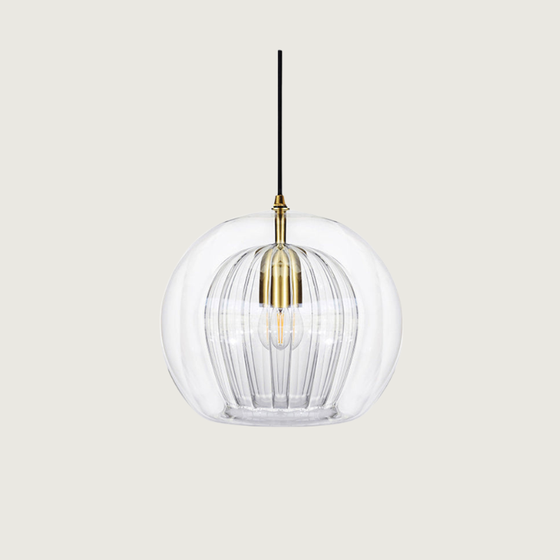 Lampada Sospesa In Vetro Elegante E Calda – Stile E Raffinatezza 