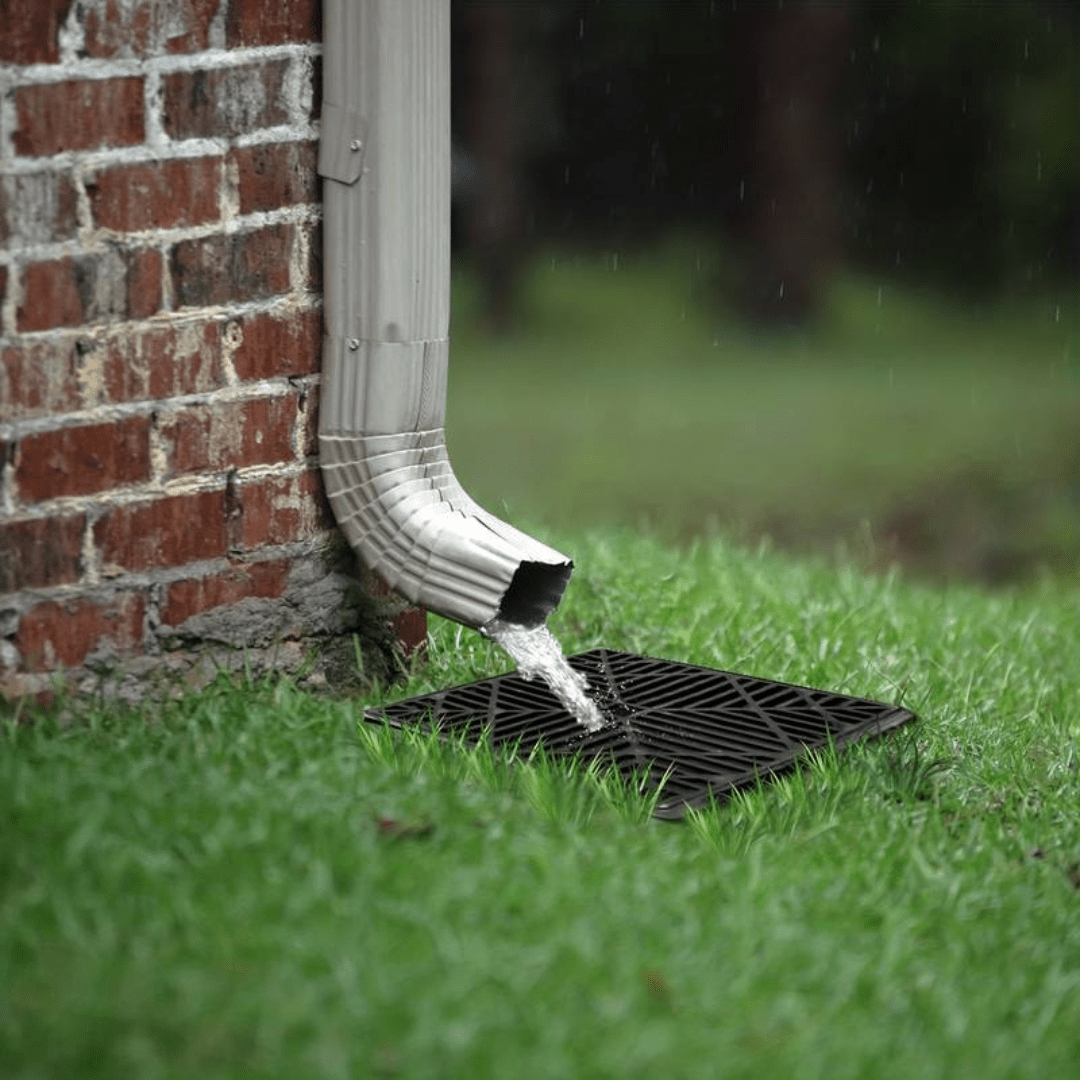 Condotto di drenaggio dell'acqua piovana – Drenaggio efficace e discreto 