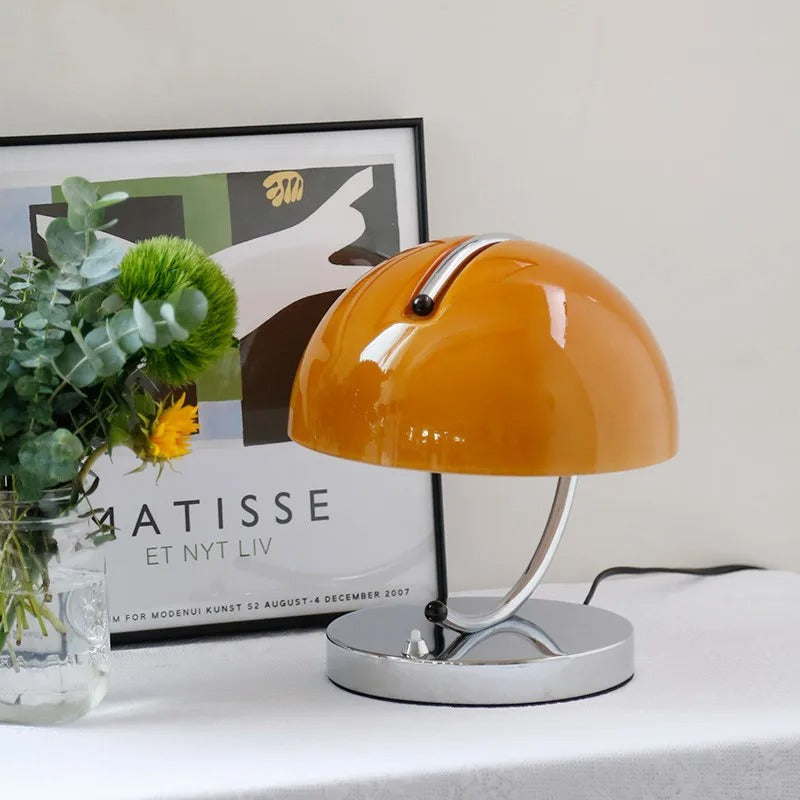 Lampada da Tavolo Stile Scandinavo in Vetro – Eleganza e Modernità 