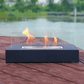 Elegant bioethanol table fireplace